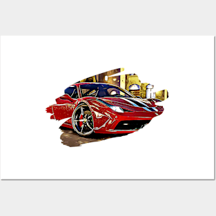 488 Pista Art Print Posters and Art